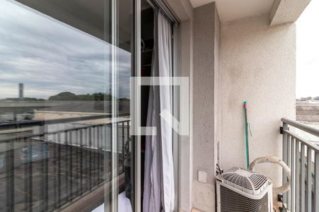 Varanda do Studio de apartamento para alugar com 1 quarto, 21m² em Santana, São Paulo