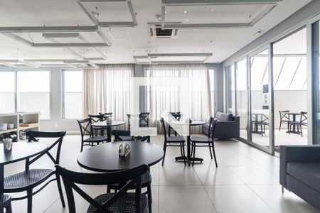 Área comum - Salão de festas de apartamento para alugar com 1 quarto, 30m² em Santana, São Paulo