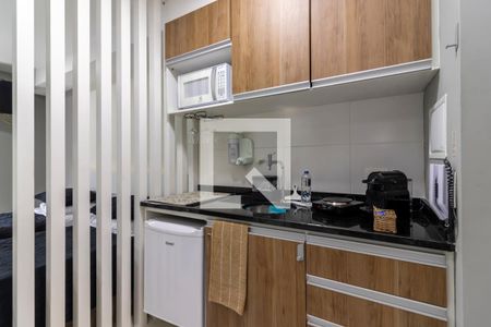 Cozinha de apartamento à venda com 1 quarto, 30m² em Santana, São Paulo