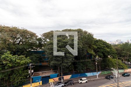 Varanda - Vista de apartamento à venda com 1 quarto, 30m² em Santana, São Paulo