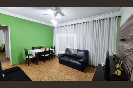 Sala de apartamento para alugar com 2 quartos, 70m² em Aparecida, Santos