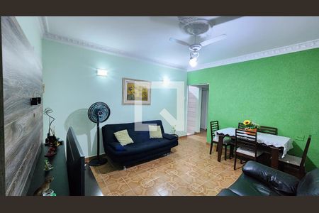 Sala de apartamento para alugar com 2 quartos, 70m² em Aparecida, Santos