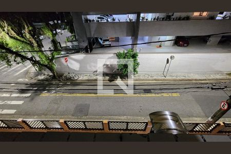 Vista da Sala de apartamento para alugar com 2 quartos, 70m² em Aparecida, Santos