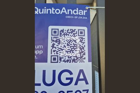 plaquinha qr de apartamento para alugar com 2 quartos, 54m² em Silveira, Santo André