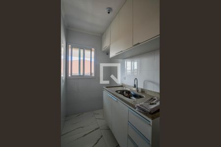 Cozinha de apartamento para alugar com 2 quartos, 54m² em Silveira, Santo André