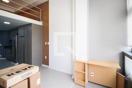 Sala de apartamento para alugar com 1 quarto, 30m² em Indianópolis, São Paulo
