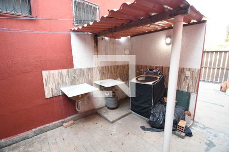 Área comum - Lavanderia de kitnet/studio para alugar com 1 quarto, 19m² em Cidade Universitária, Campinas