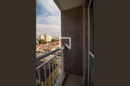 Varanda da Sala de apartamento para alugar com 1 quarto, 26m² em Vila Lageado, São Paulo