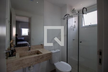 Banheiro do Quarto 1 de apartamento para alugar com 1 quarto, 26m² em Vila Lageado, São Paulo