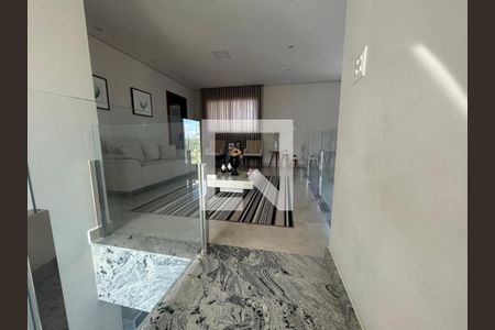 Sala de casa de condomínio à venda com 4 quartos, 350m² em Flamboyant, Lagoa Santa