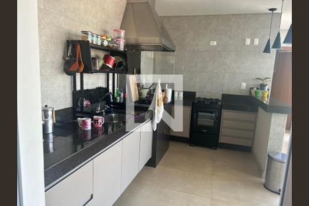 Cozinha de casa de condomínio à venda com 4 quartos, 350m² em Flamboyant, Lagoa Santa
