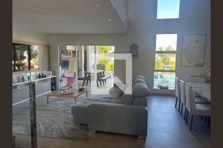 Sala de casa de condomínio à venda com 4 quartos, 350m² em Flamboyant, Lagoa Santa