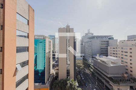 Vista da Varanda de kitnet/studio para alugar com 1 quarto, 26m² em Paraíso, São Paulo