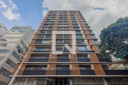 Fachada de kitnet/studio para alugar com 1 quarto, 26m² em Paraíso, São Paulo