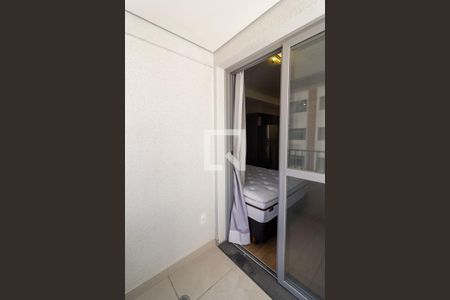 Varanda do Studio de kitnet/studio para alugar com 1 quarto, 20m² em Jardim das Acacias, São Paulo