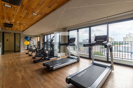 Área comum - Academia de kitnet/studio à venda com 1 quarto, 24m² em Vila Madalena, São Paulo
