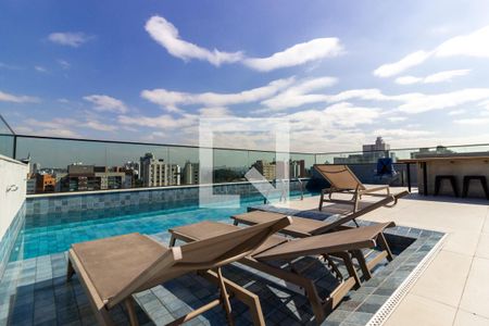 Área comum - Piscina de kitnet/studio à venda com 1 quarto, 24m² em Vila Madalena, São Paulo