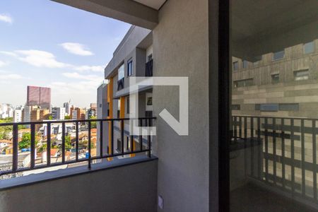 Varanda de kitnet/studio à venda com 1 quarto, 24m² em Vila Madalena, São Paulo