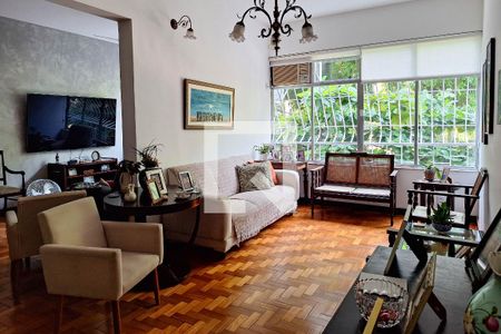 Sala de apartamento à venda com 3 quartos, 100m² em Icaraí, Niterói