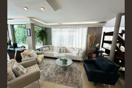 Sala de Estar 1 de casa de condomínio para alugar com 3 quartos, 566m² em Gramado, Cotia