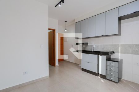 Sala/Cozinha de apartamento para alugar com 1 quarto, 33m² em Santana, São Paulo