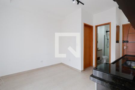 Sala/Cozinha de apartamento para alugar com 1 quarto, 33m² em Santana, São Paulo