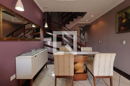 Sala de Jantar de casa à venda com 3 quartos, 150m² em Vila Helena, Santo André
