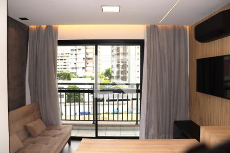 Sala de apartamento para alugar com 1 quarto, 33m² em Bela Vista, São Paulo