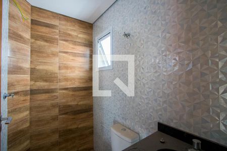 Banheiro social 1 de apartamento à venda com 3 quartos, 108m² em Jardim Progresso, Santo André