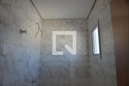 Banheiro de serviço de apartamento à venda com 2 quartos, 107m² em Jardim Progresso, Santo André