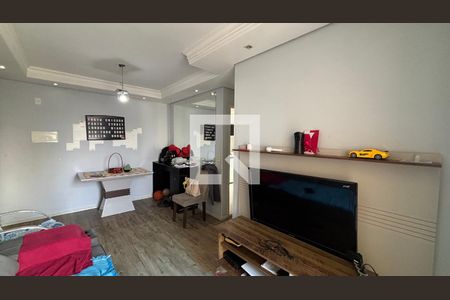 Sala de apartamento à venda com 2 quartos, 49m² em Parque Erasmo Assunção, Santo André