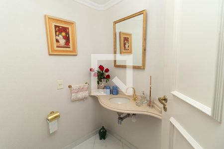 Lavabo da Sala de apartamento à venda com 4 quartos, 184m² em Perdizes, São Paulo