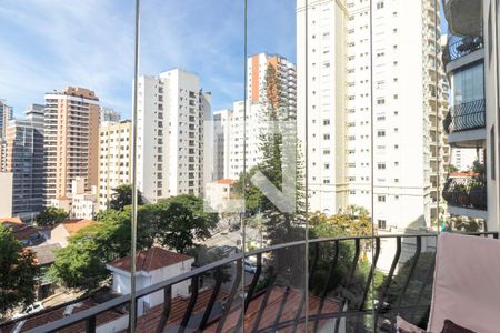 Varanda da Sala de apartamento à venda com 4 quartos, 184m² em Perdizes, São Paulo