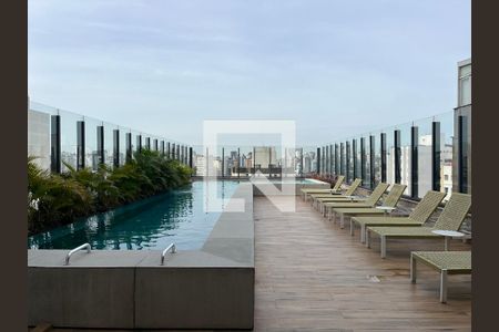 Área comum - Piscina de kitnet/studio para alugar com 1 quarto, 26m² em Perdizes, São Paulo