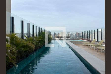 Área comum - Piscina de kitnet/studio para alugar com 1 quarto, 26m² em Perdizes, São Paulo