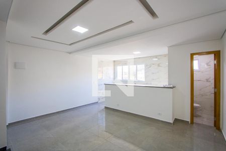 Sala de casa à venda com 2 quartos, 114m² em Vila Bela Vista, Santo André