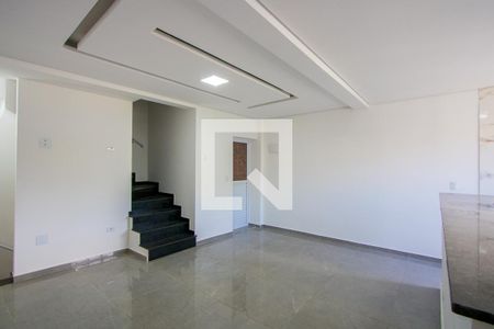 Sala de casa à venda com 2 quartos, 114m² em Vila Bela Vista, Santo André
