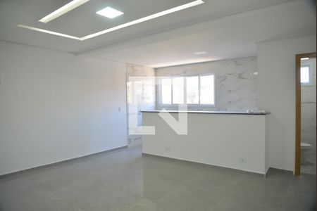 Sala de casa à venda com 2 quartos, 114m² em Vila Bela Vista, Santo André