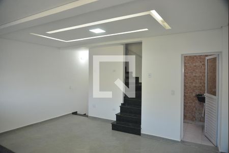 Sala de casa à venda com 2 quartos, 114m² em Vila Bela Vista, Santo André