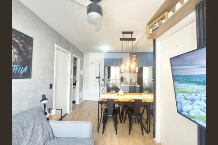 Sala de apartamento para alugar com 2 quartos, 34m² em Jurubatuba, São Paulo