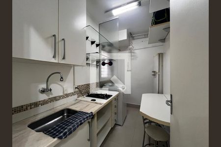 Cozinha de apartamento para alugar com 1 quarto, 47m² em Centro, Campinas