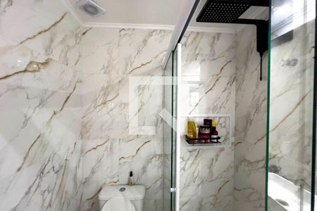 Banheiro de kitnet/studio à venda com 1 quarto, 28m² em Liberdade, São Paulo