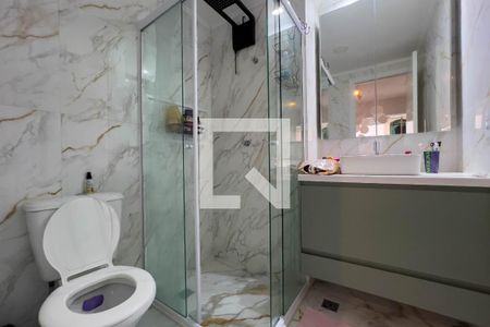 Banheiro de kitnet/studio à venda com 1 quarto, 28m² em Liberdade, São Paulo