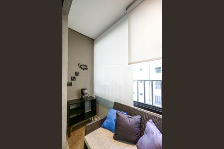 Varanda de kitnet/studio à venda com 1 quarto, 24m² em Tatuapé, São Paulo