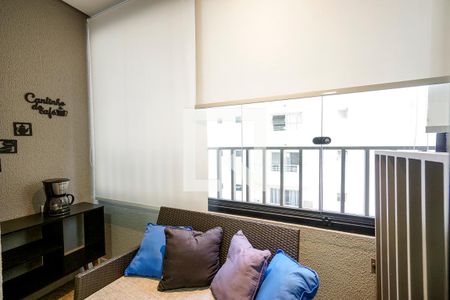 Varanda de kitnet/studio à venda com 1 quarto, 24m² em Tatuapé, São Paulo