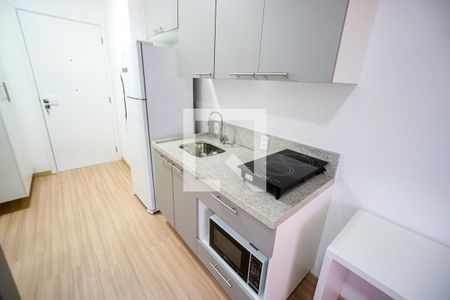 Cozinha de kitnet/studio à venda com 1 quarto, 24m² em Tatuapé, São Paulo