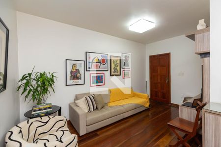 Sala de apartamento à venda com 4 quartos, 124m² em Luxemburgo, Belo Horizonte