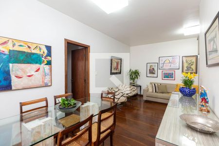 Sala de apartamento à venda com 4 quartos, 124m² em Luxemburgo, Belo Horizonte