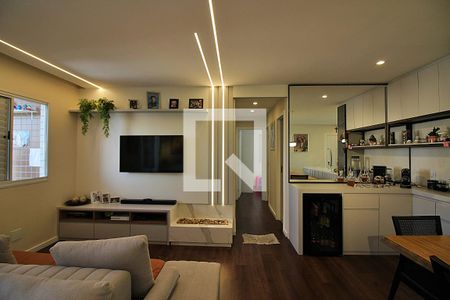 Sala de apartamento à venda com 3 quartos, 102m² em Baeta Neves, São Bernardo do Campo