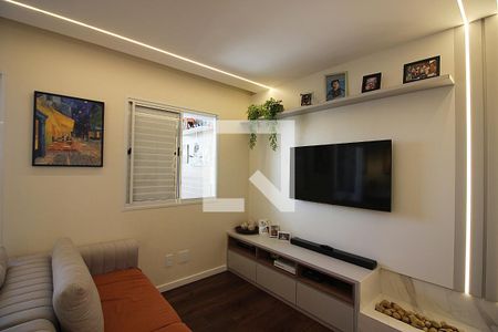 Sala de apartamento à venda com 3 quartos, 102m² em Baeta Neves, São Bernardo do Campo